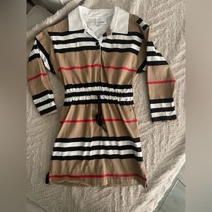 Burberry beige cotton dress